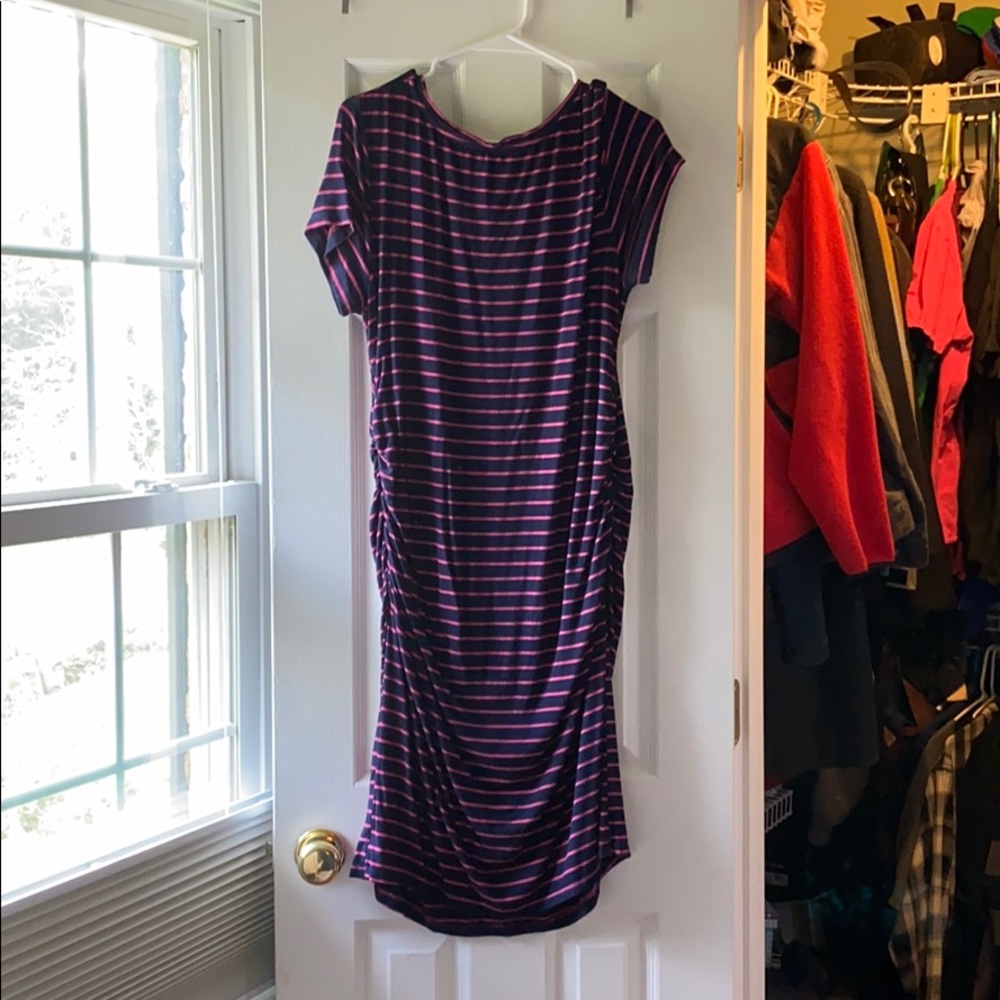Liz Lange Maternity Bodycon Dress size L - Picture 2 of 2